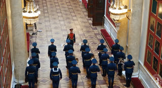 День Российской Гвардии в Государственном Эрмитаже