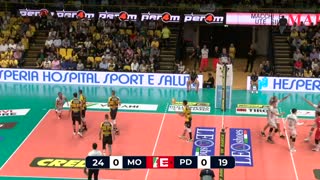 Модена - Падуя. Волейбол. Италия. Суперлига. Мужчины. 1-й тру. 20-10-19