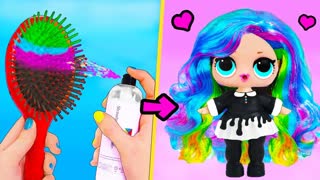 13 ЛАЙФХАКОВ и поделок для Кукол ЛОЛ Сюрприз! LOL Surprise HACKS DIY Custom